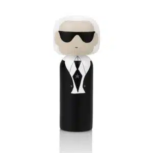 Karl lagerfeld figurine bois lucie kaas