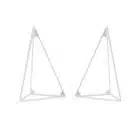 equerre etagere eco responsable Maze blanc