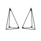 equerre etagere eco responsable Maze blanc