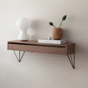 Tiroir etagere Maze en noyer