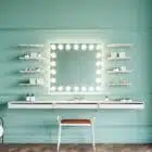 Tiroir mural bureau suspendu etagere Maze blanc