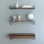 Tiroir etagere Maze en noyer