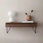 Tiroir etagere Maze en noyer