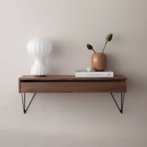 Tiroir etagere Maze en noyer