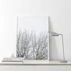 Affiche poster Snowy Tree