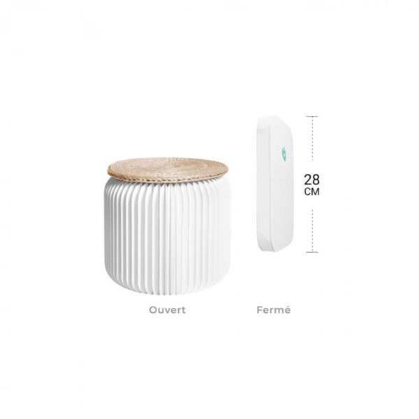 Tabouret pliable en carton écoresponsable STOOLY