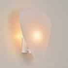 applique screen murano blanc, marketset, made in france