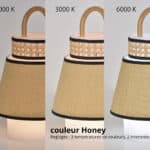 Baladeuse exterieure couleur Honey