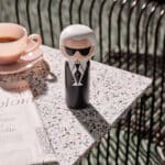 Figurine en bois Karl Lagerfeld, Lucie Kaas