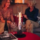 Feu de table SPIN, Höfats, bioéthanol, noir