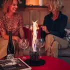 Feu de table SPIN, Höfats, bioéthanol, noir