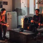 Feu de table SPIN, Höfats, bioéthanol, noir