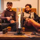 Feu de table SPIN, Höfats, bioéthanol, noir