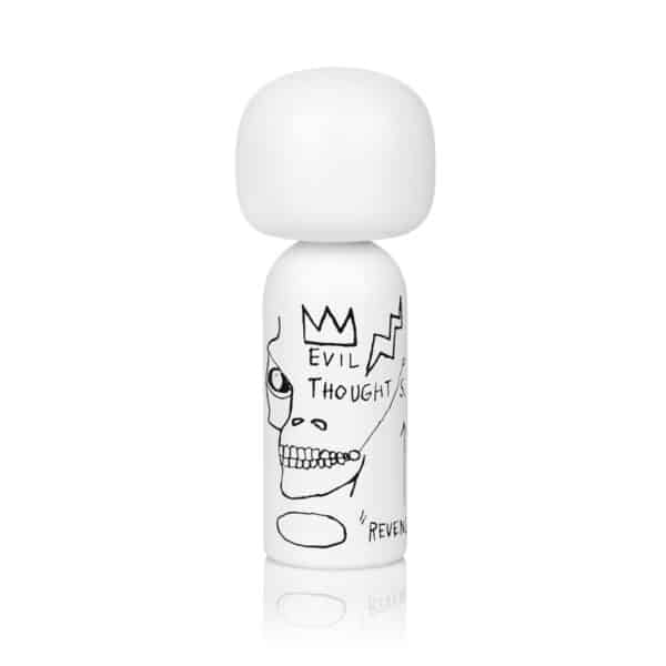 Figurine Basquiat, Evil Thoughts white, Lucie Kaas