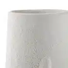 vase visage blanc pour Pampa et fleurs séchées