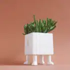 Cache pot original en céramique, artisanat espagnol