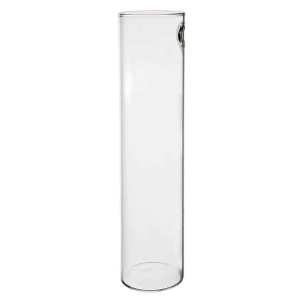 vase mural en verre cylindre