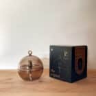 Lampe a huile round cover champagne M peri living design 01