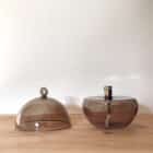 Lampe a huile round cover champagne M peri living design 08