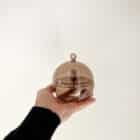 Lampe a huile round cover champagne M peri living design 18