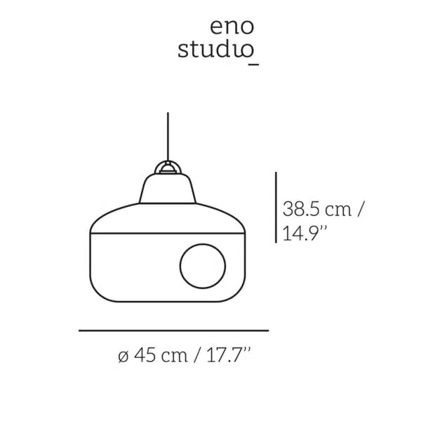 Dimensions suspension Eno Studio Favourite Things