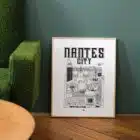 Affiche de la ville de Nantes - Docteur Paper