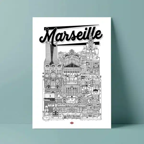 Affiche de la ville de Marseille, Docteur Paper