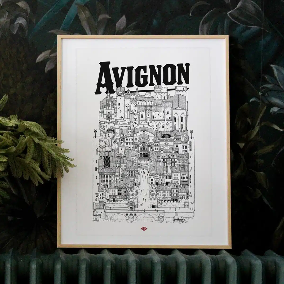 Affiche de la ville d'Avignon, Docteur Paper