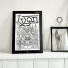 Affiche de la ville de Lyon Docteur Paper