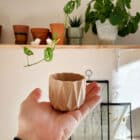 Cache pot éco responsable, ORIGAMI - Impression 3D
