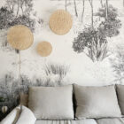 Grande applique ronde en cannage, Anso Design, créatrice