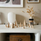 petit sapins de noël pour décoration de table pas cher, made in France