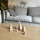 petit sapins de noël pour décoration de table pas cher, made in France