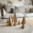 petit sapins de noël pour décoration de table pas cher, made in France