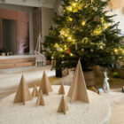 petit sapins de noël pour décoration de table pas cher, made in France