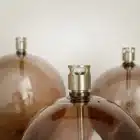 Lampe à huile Periliving 3 tailles, nouvelle couleur champagne