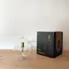 Lampe à huile Peri Living transparente taille M en verre soufflé, design épuré, idéale pour une ambiance chaleureuse.