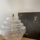 Lampe à huile Twin Peri taille L design en verre et laiton