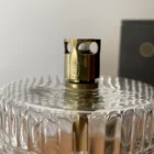 Lampe à huile Twin Peri design en verre et laiton