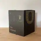 Lampe à huile Twin Peri design en verre et laiton