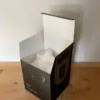 Lampe à huile Twin Peri design en verre et laiton