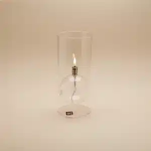 Lampe à huile en verre Windshelter Peri Living