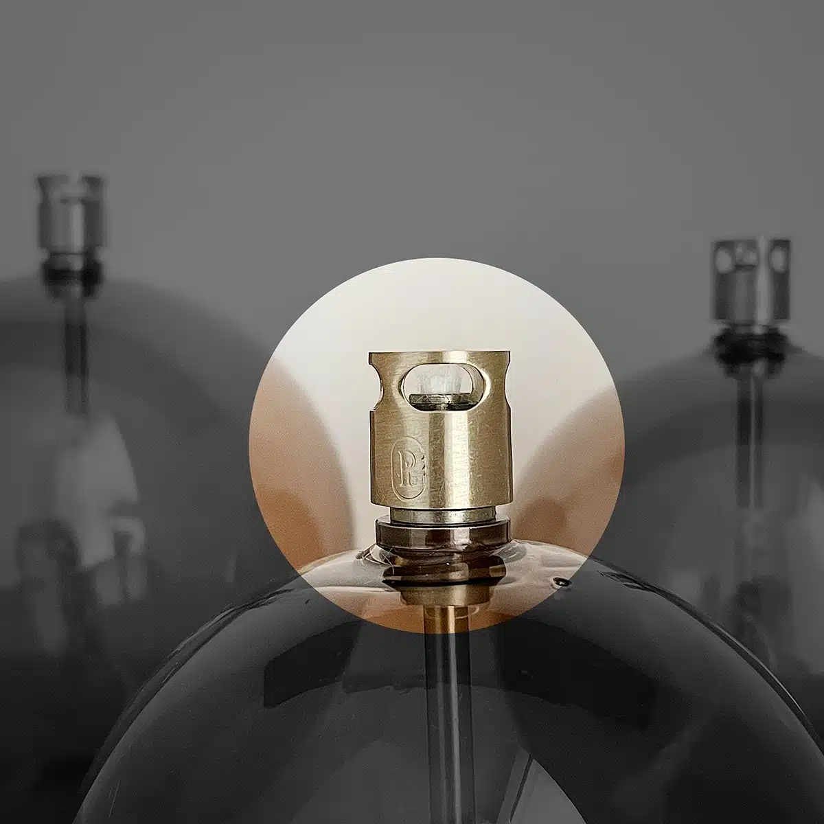 Brûleur en laiton avec mêche - PeriLiving